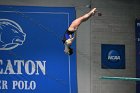 Diving vs USCGA  Wheaton College Swimming & Diving vs US Coast Guard Academy. - Photo By: KEITH NORDSTROM : Wheaton, Swimming, Diving